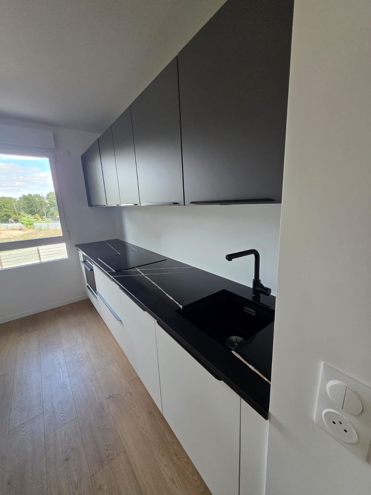 Cuisine en Quartz Unistone Sahara Noir